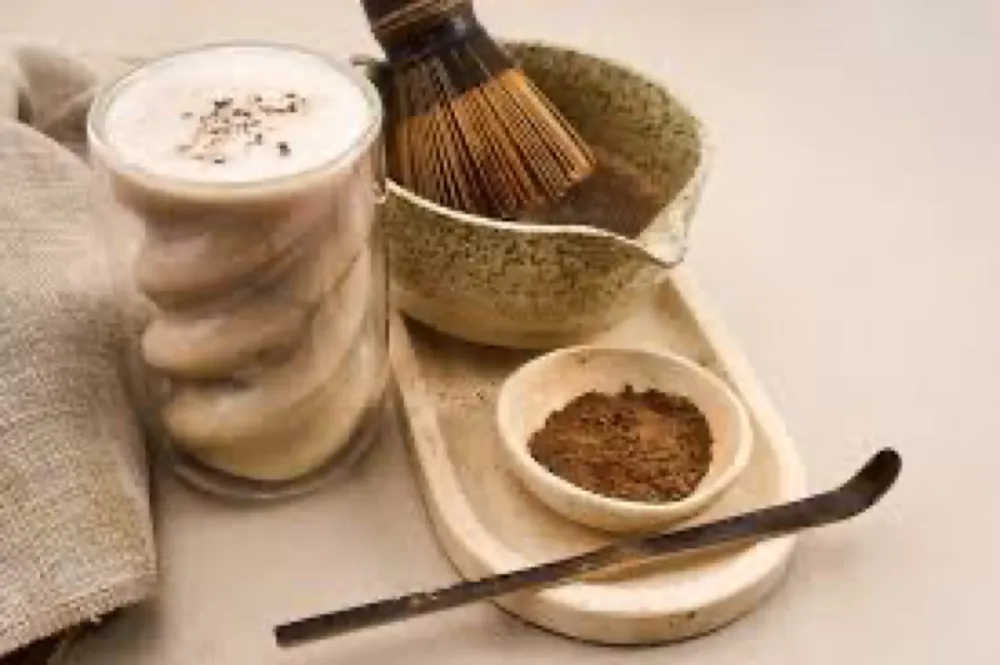 Latte de hojicha