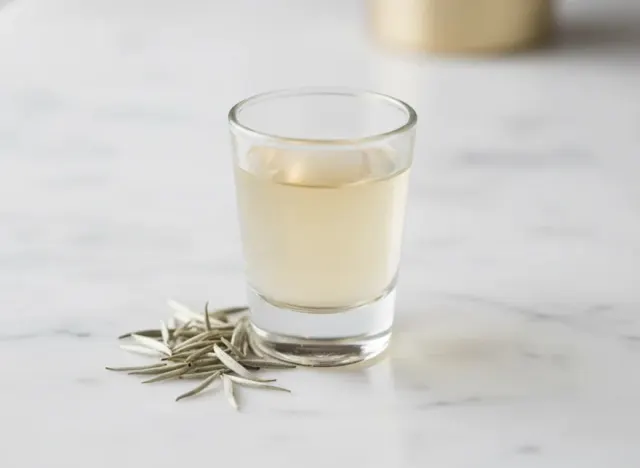 Infusión de té blanco