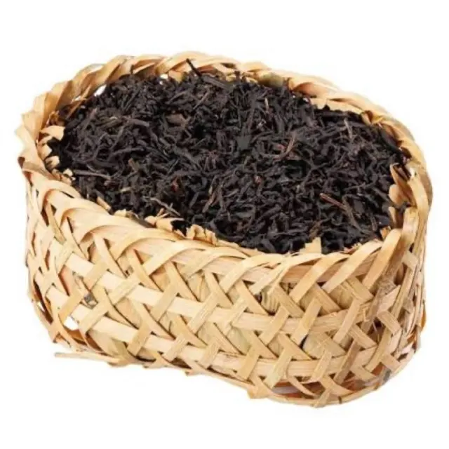 Hoja de té oscuro